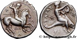 CALABRE - TARENTE Nomos, statère ou didrachme SUP/TTB+