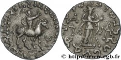 SCYTHIE - ROYAUME INDO-SCYTHE - AZÈS Tétradrachme bilingue