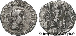 BACTRIANE - ROYAUME DE BACTRIANE - HERMAIOS Drachme bilingue TTB