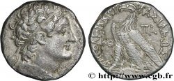 EGYPTUS -PTOLEMAIC KINGDOM - PTOLEMY IX SOTER II AND CLEOPATRA III Tétradrachme AU