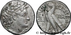 EGYPTUS -PTOLEMAIC KINGDOM - PTOLEMY IX SOTER II AND CLEOPATRA III Tétradrachme AU