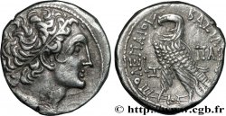 EGYPTUS -PTOLEMAIC KINGDOM - PTOLEMY IX SOTER II AND CLEOPATRA III Tétradrachme AU/AU