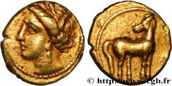 ZEUGITANA - CARTHAGE Cinquième Statère en or