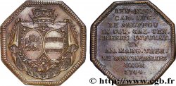 ILE DE FRANCE - VILLES et NOBLESSE René V Nicolas Charles Augustin de Maupeou et Anne Marguerite Thérèse de Roncherolles marquise de Bully 1744