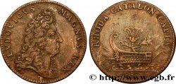 LOUIS XIV LE GRAND ou LE ROI SOLEIL Prise de la ville de Rosas en Catalogne n.d.