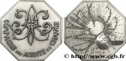BOURSE - AGENTS DE CHANGE JETON DE VŒUX 1987
