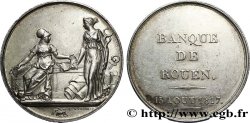 BANQUES PROVINCIALES Jeton AR 34, Banque de Rouen 1817