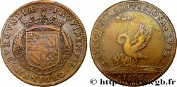 BOURGOGNE (ÉTATS DE ...) Jeton CU 28, suppression des francs-fiefs et nouveaux acquêts 1676