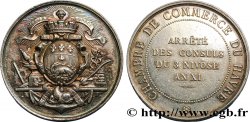 NORMANDIE - JETONS DU XIXe SIÈCLE Chambre de commerce du Havre SUP