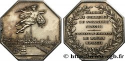 NORMANDIE - JETONS DU XIXe SIÈCLE Jeton octogonal Ar 33, chambre de commerce de Rouen MDCCCII (après 1880)