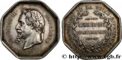 NORMANDIE - JETONS DU XIXe SIÈCLE Jeton octogonal Ar 30, commissions départementales de la Seine inférieure n.d.
