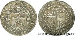 LYON ET DU LYONNAIS (OFFICIERS ET NOBLESSE DE...)  Jeton Ar 27, Jacques Daveyne et Catherine de Molla, trésorier général SUP