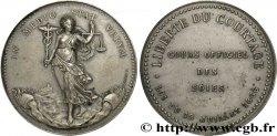 LYON ET DU LYONNAIS (JETONS ET MÉDAILLES DE...) Jeton Ar 36, courtiers de commerce de soie 1866 (après 1880)