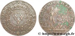 DOMBES - PRINCIPAUTÉ DE DOMBES - GASTON D ORLÉANS Jeton Br 28 TTB