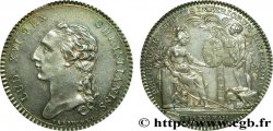 DAUPHINÉ - LOUIS X, DAUPHIN (futur LOUIS XVI) Jeton Ar 31, mariage du dauphin 1770