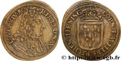 LOUIS XIV THE GREAT or THE SUN KING Jeton de compte n.d.