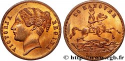 GREAT BRITAIN - VICTORIA Jeton de Compte Victoria / Duc de Cumberland 1837