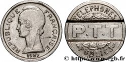 FRENCH THIRD REPUBLIC Jeton de téléphone 1937