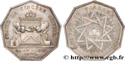 NORMANDIE - JETONS DU XIXe SIÈCLE ROUEN, LA SINCÈRE AMITIÉ, frappé pour le Chapitre du même nom en la Vallée de Rouen 1822