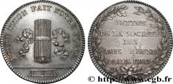 FRANC - MAÇONNERIE ORIENT DE PARIS, LES AMIS REUNIS 1780