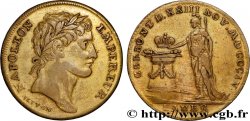 PREMIER EMPIRE. Napoléon Empereur tête nue - Calendrier Républicain Le couronnement 1804