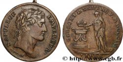 PREMIER EMPIRE. Napoléon Empereur tête nue - Calendrier Républicain Le couronnement 1804