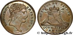 FIRST FRENCH EMPIRE. Napoléon Emperor bare head - Republican calendar Le couronnement 1804