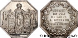 ORLÉANAIS - Noblesse et villes Chemin de fer de Paris à Orléans, refrappe 1838