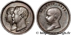 NAPOLÉON IV Quinaire de la Naissance 1856