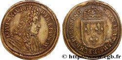 LOUIS XIV LE GRAND ou LE ROI SOLEIL Jeton de compte vers 1680 (?) n.d.