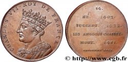 SÉRIE MÉTALLIQUE DES ROIS DE FRANCE Règne de CHARLES VII - 54 n.d.