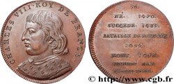 SÉRIE MÉTALLIQUE DES ROIS DE FRANCE Règne de CHARLES VIII - 56 n.d.