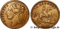 GREAT BRITAIN - VICTORIA Jeton de Compte Victoria / Duc de Cumberland 1837