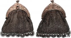 PORTE-LOUIS, PORTE-MONNAIE Porte-louis en maille n.d.