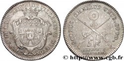 TIR ET ARQUEBUSE Jeton Ar 29, Compagnie de l’Arquebuse de Villeneuve de Lyon 1770