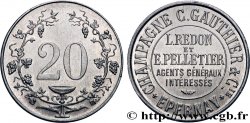 MISCELLANEOUS NOT ATTRIBUTED JETONS AND TOKENS Champagne C. Gauthier & C.ie n.d.