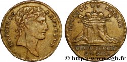 FIRST FRENCH EMPIRE. Napoléon Emperor bare head - Republican calendar Le couronnement 1804