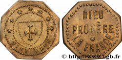 JETONS RELIGIEUX Jeton, Dieu protège la France n.d.