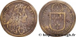 LOUIS XIV LE GRAND ou LE ROI SOLEIL Reproduction nurembergeoise des jetons français n.d.