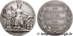 III REPUBLIC Médaille, Comité des expertises n.d.