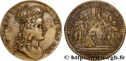 CONSECRATION IN REIMS Louis XV 1722