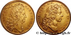 LOUIS XIV LE GRAND OU LE ROI SOLEIL Louis XIV et Philippe V (refrappe?) n.d.