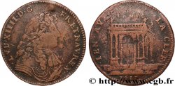 LOUIS XIV LE GRAND ou LE ROI SOLEIL La Paix - fermeture du temple de Janus 1681