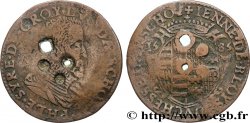 BLOIS ET LE BLAISOIS Jeton Cu 29, Philippe III de Croy et Jeanne de Blois 1595