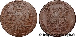 LYONNAIS - CONSULATE OF LYON Jeton Br 30, Laurent Dugas, troisième prévôté 1729