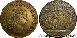 CONSECRATION IN REIMS Louis XV 1723