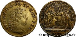 CONSECRATION IN REIMS Louis XV 1723