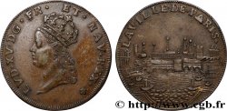 PARIS - LOCAL ADMINISTRATION Type de 1718 au buste Noailles, léger n.d.