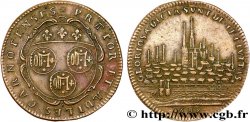 CHARTRES ET LE PAYS CHARTRAIN Jeton Br, la ville de Chartres 1689