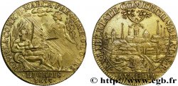 ORLÉANAIS - Noblesse et villes Jeton Lt 27, Communauté des marchands de la Loire 1653